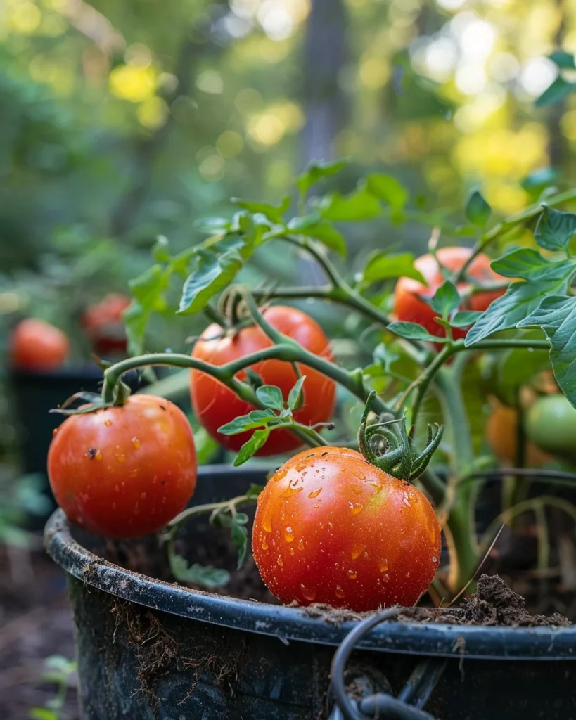 how to grow tomatoes in five gallon buckets