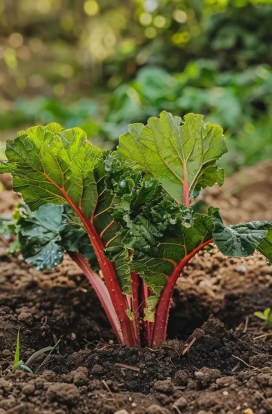 how to grow rhubarb in warm climates