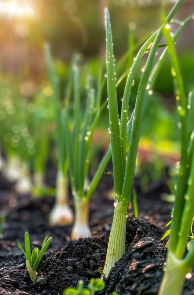 how to grow spring onions scallions indoors