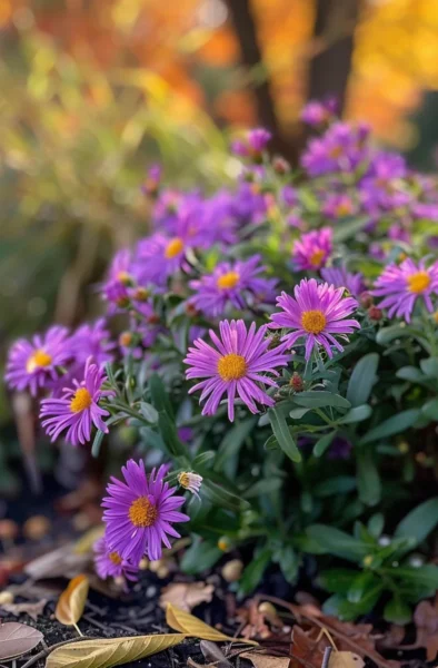 how to grow asters for fall color
