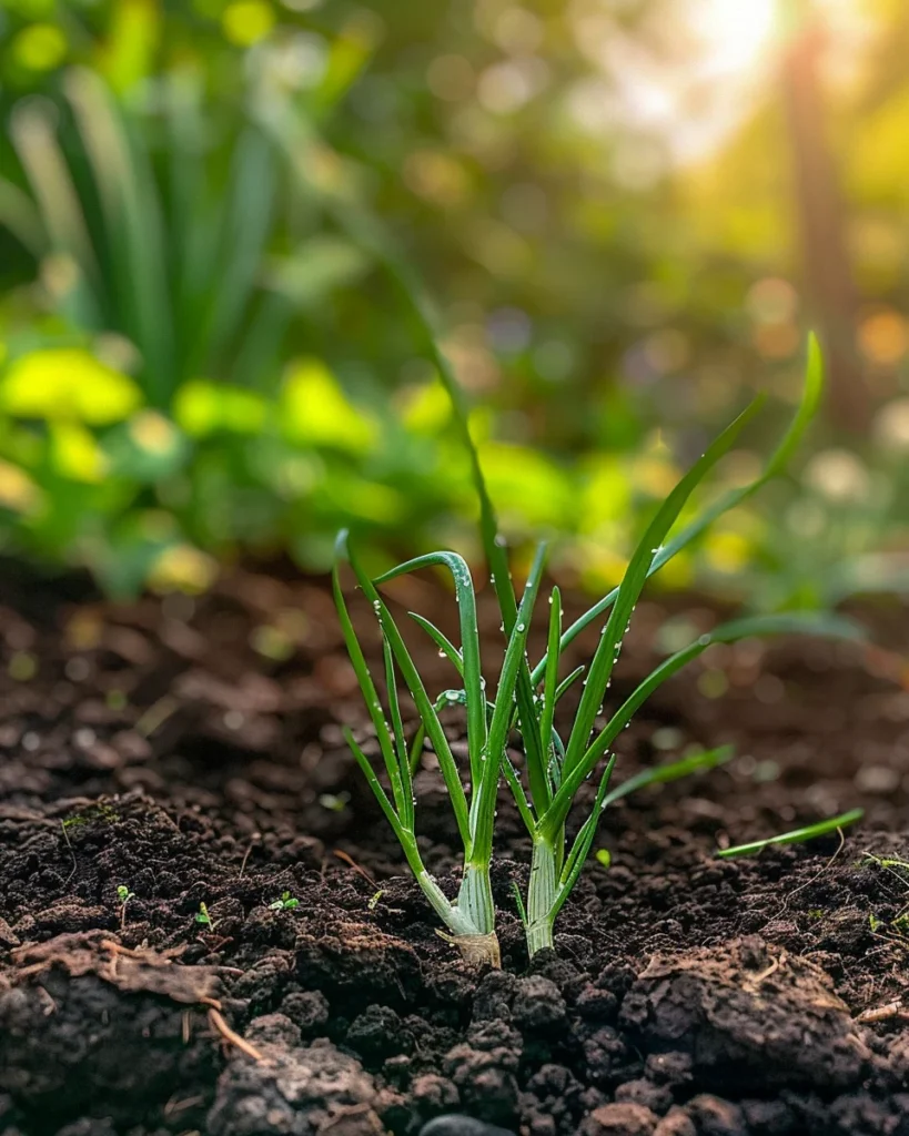 how to grow onions from sets