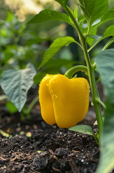 how to grow bell peppers with high yield