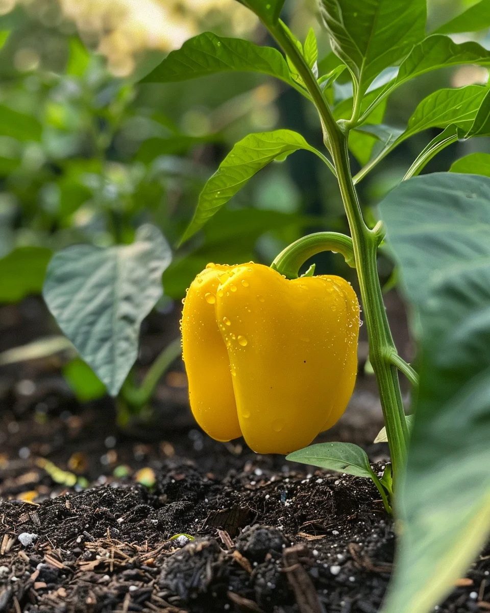 how to grow bell peppers with high yield