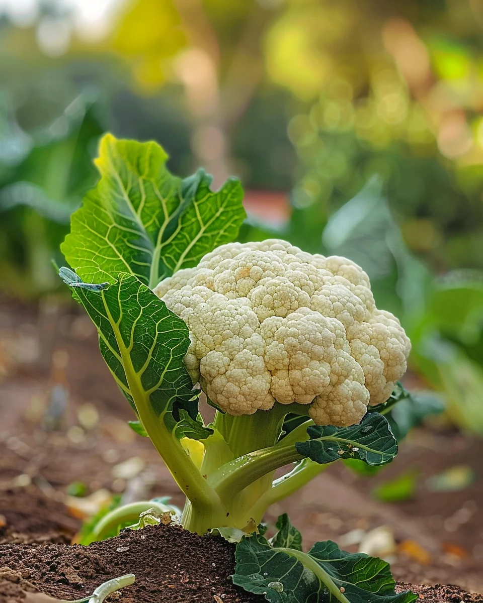 how to grow cauliflower in heat