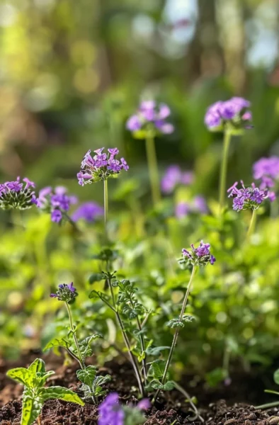 how to grow verbena bonariensis for pollinators