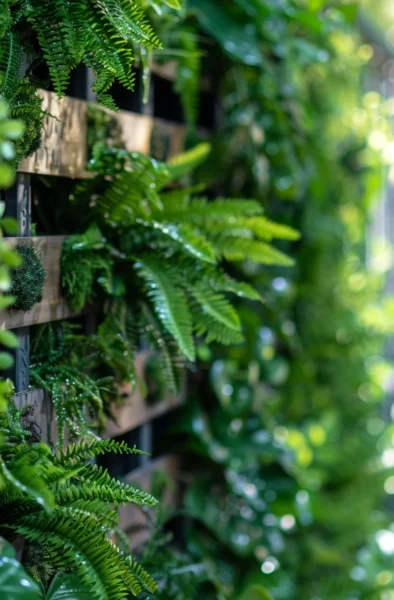 how to grow a vertical garden with pallets
