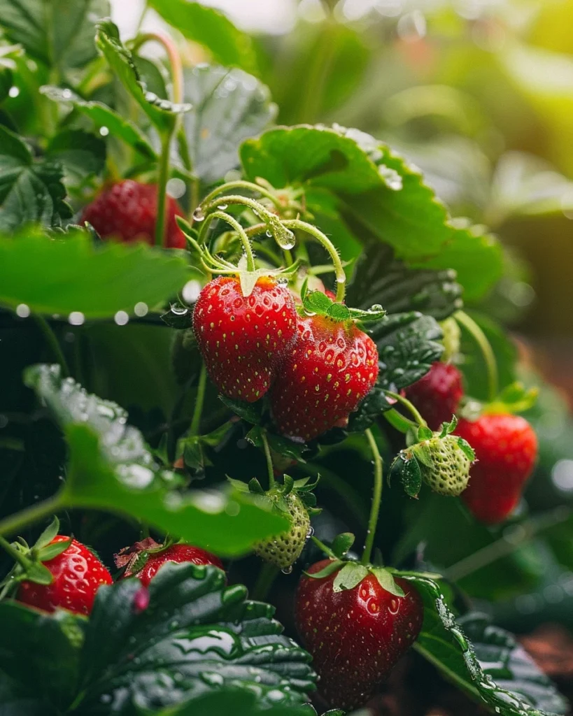how to grow strawberries in hanging baskets