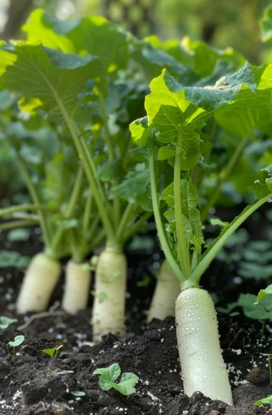 how to grow daikon radish in warm zones