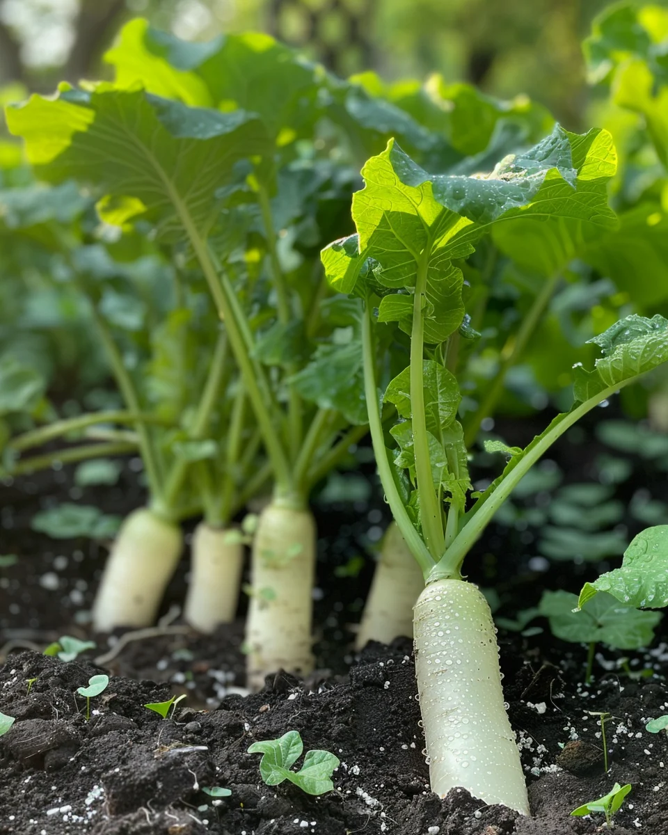 how to grow daikon radish in warm zones