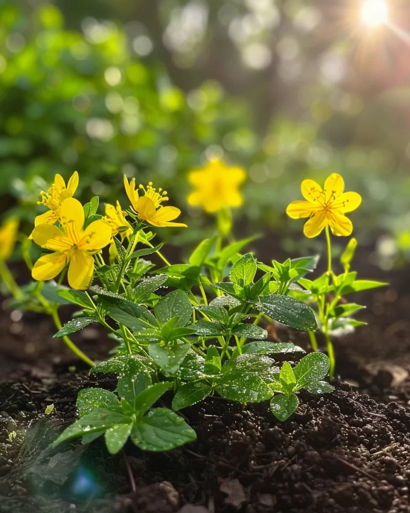 how to grow st johns wort in full sun