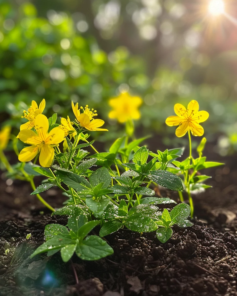 how to grow st johns wort in full sun