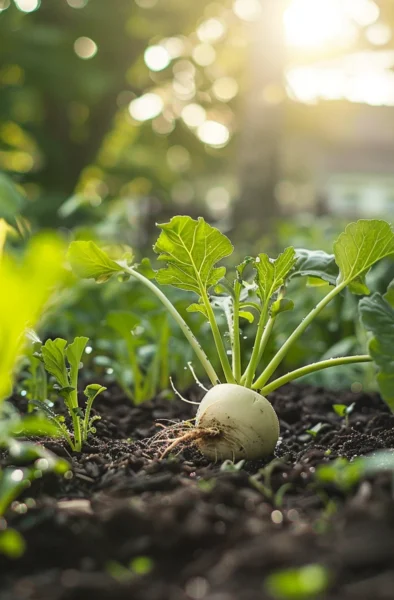 how to grow turnips for tender roots
