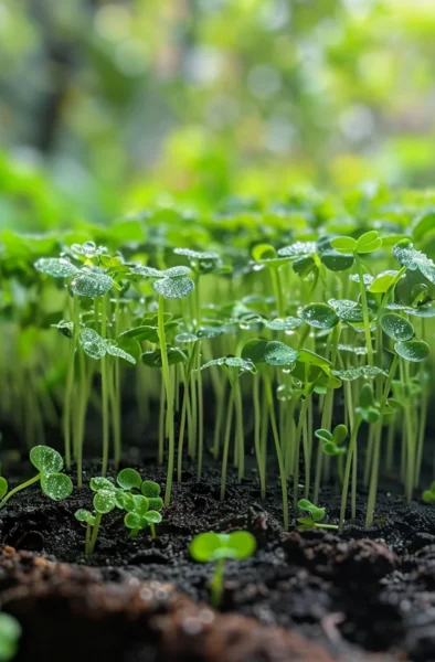 how to grow microgreens at home without soil