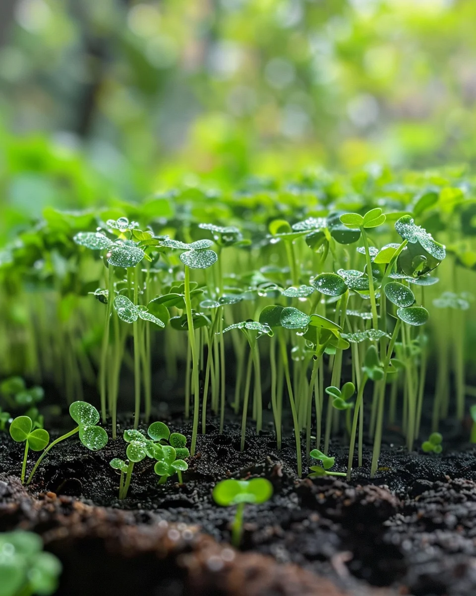 how to grow microgreens at home without soil
