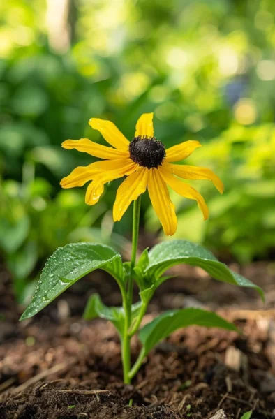 how to grow rudbeckia black eyed susan in clay