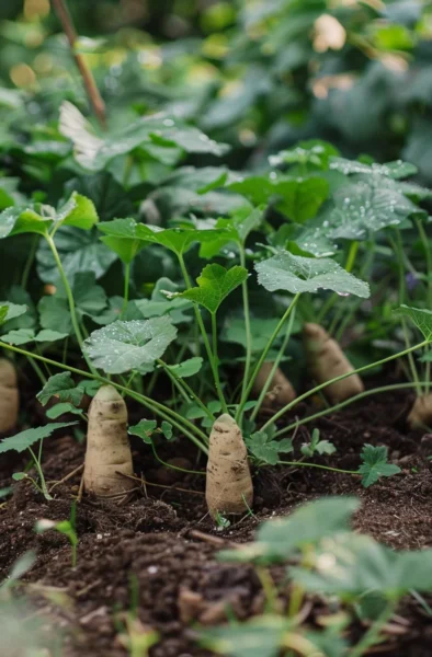 how to grow yams in containers