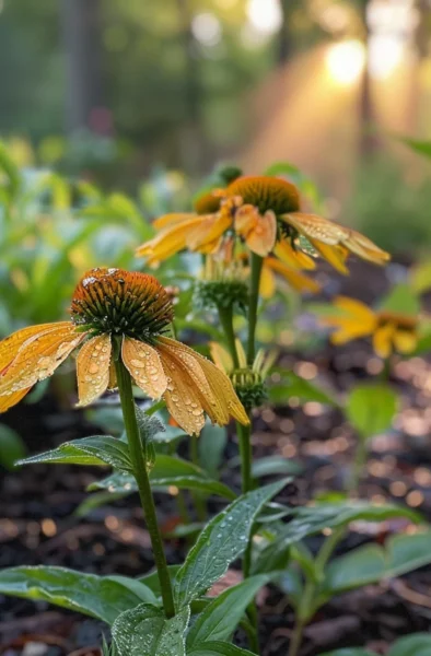 how to grow echinacea in drought