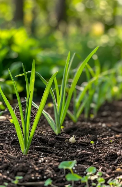 how to grow garlic in zone 9b