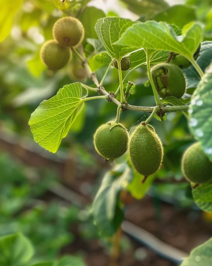 how to grow kiwi on an arbor