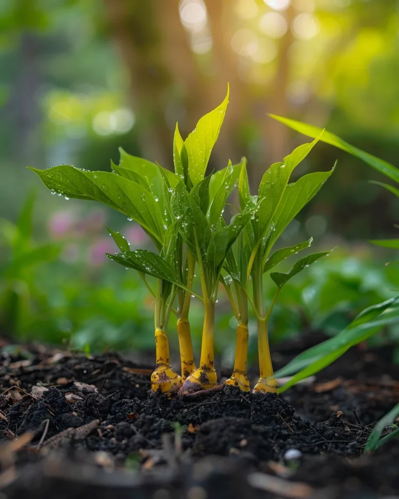 how to grow turmeric in pots for fresh roots