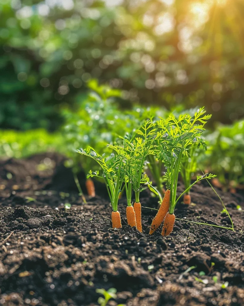 how to grow carrots in sandy soil