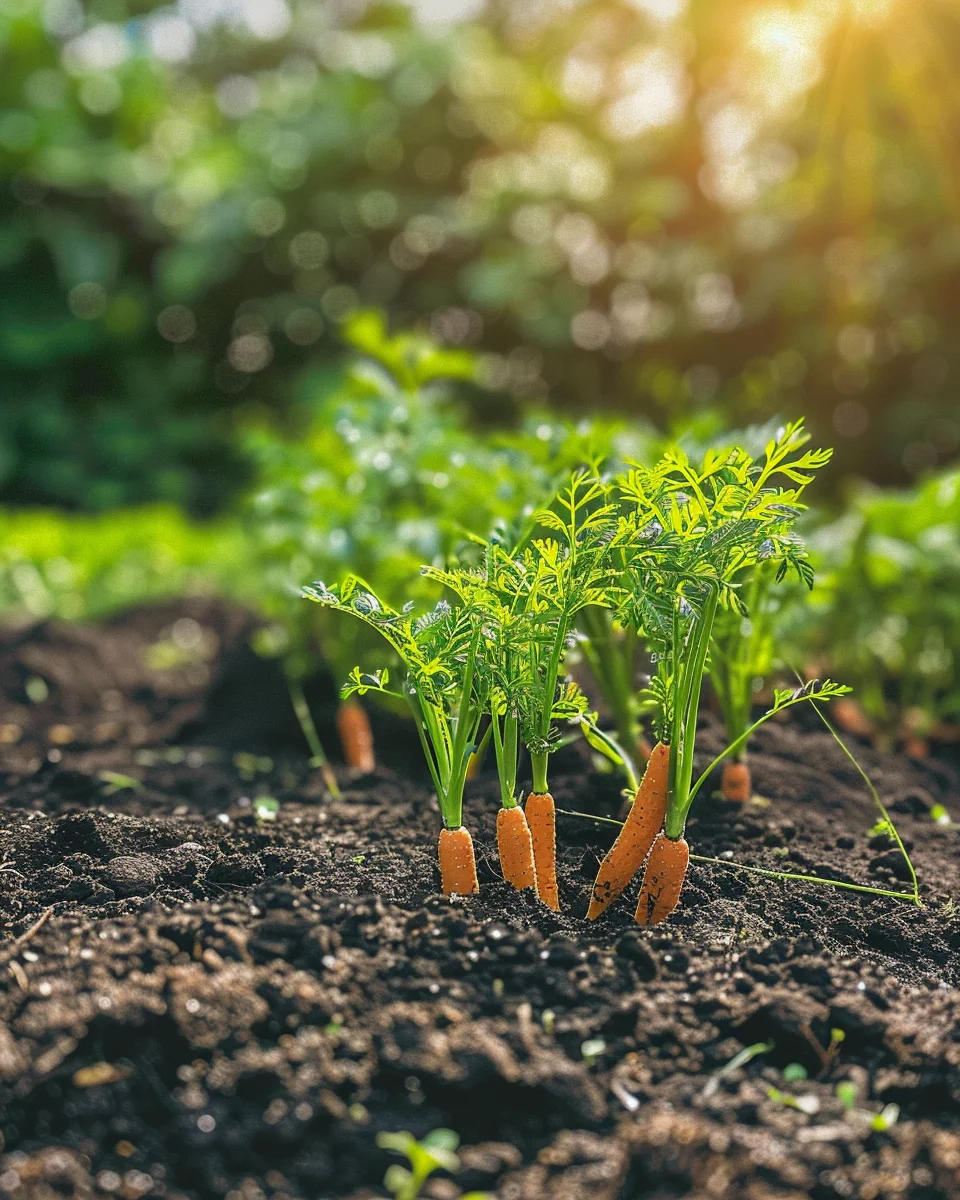 how to grow carrots in sandy soil
