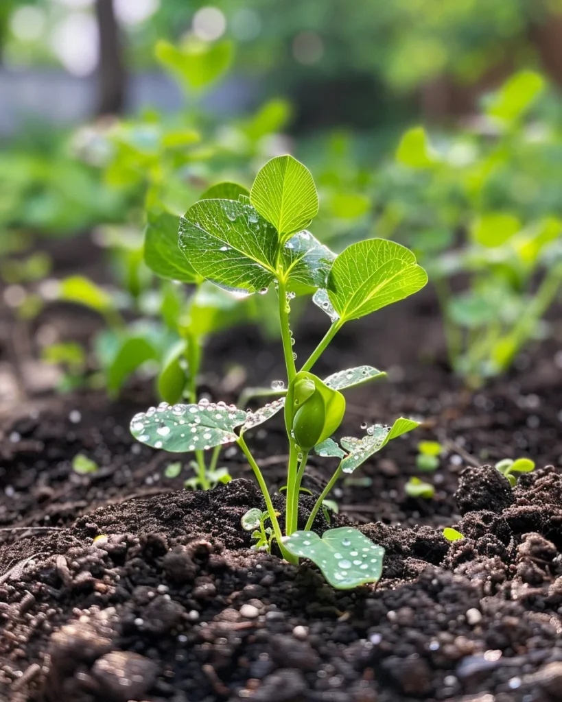 how to grow peas in spring containers
