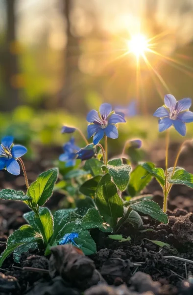 how to grow borage for edible flowers