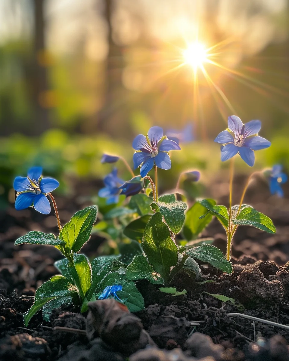 how to grow borage for edible flowers