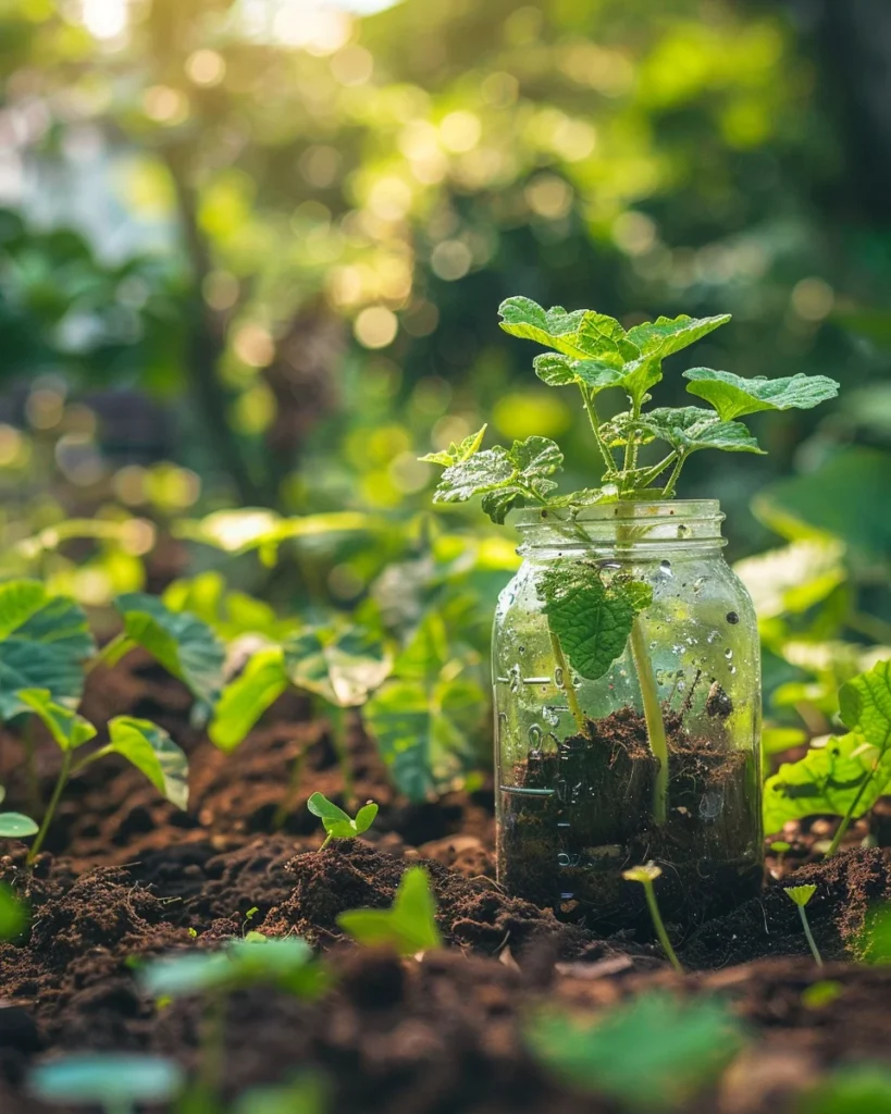 how to grow sweet potato slips from kitchen jars