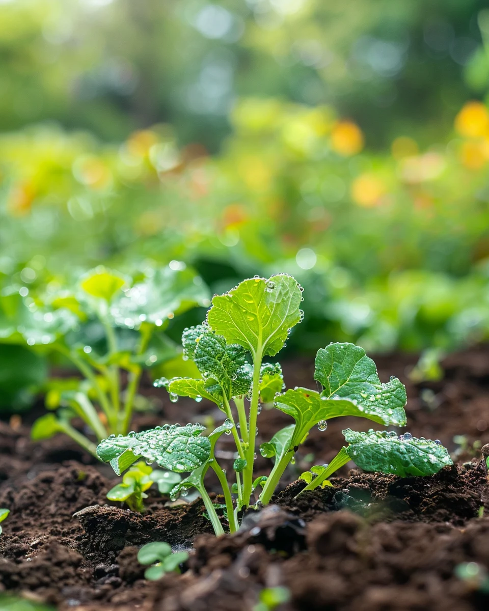 how to grow vegetables with drip irrigation