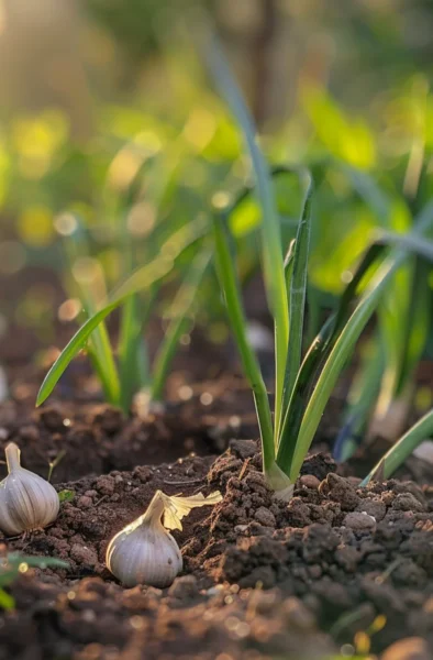 how to grow garlic in warm climates