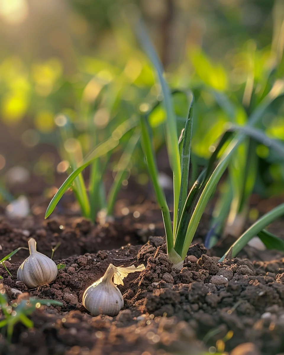 how to grow garlic in warm climates