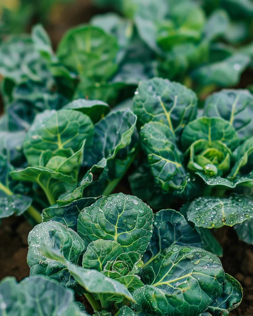 how to grow brussels sprouts with firm sprouts