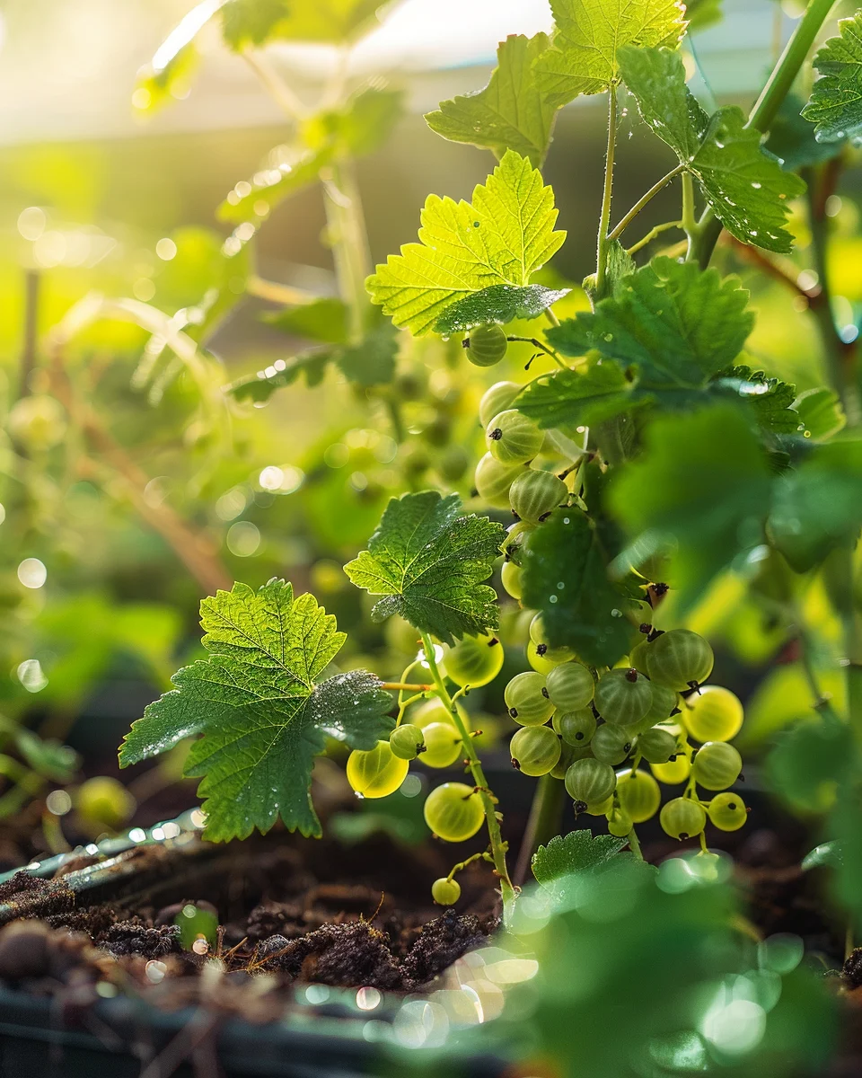 how to grow currants in containers