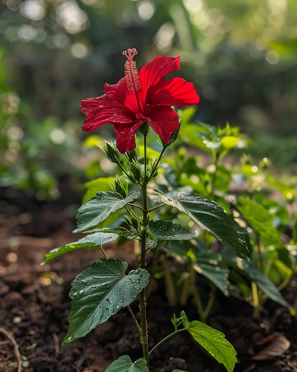 how to grow hibiscus sabdariffa roselle in pots