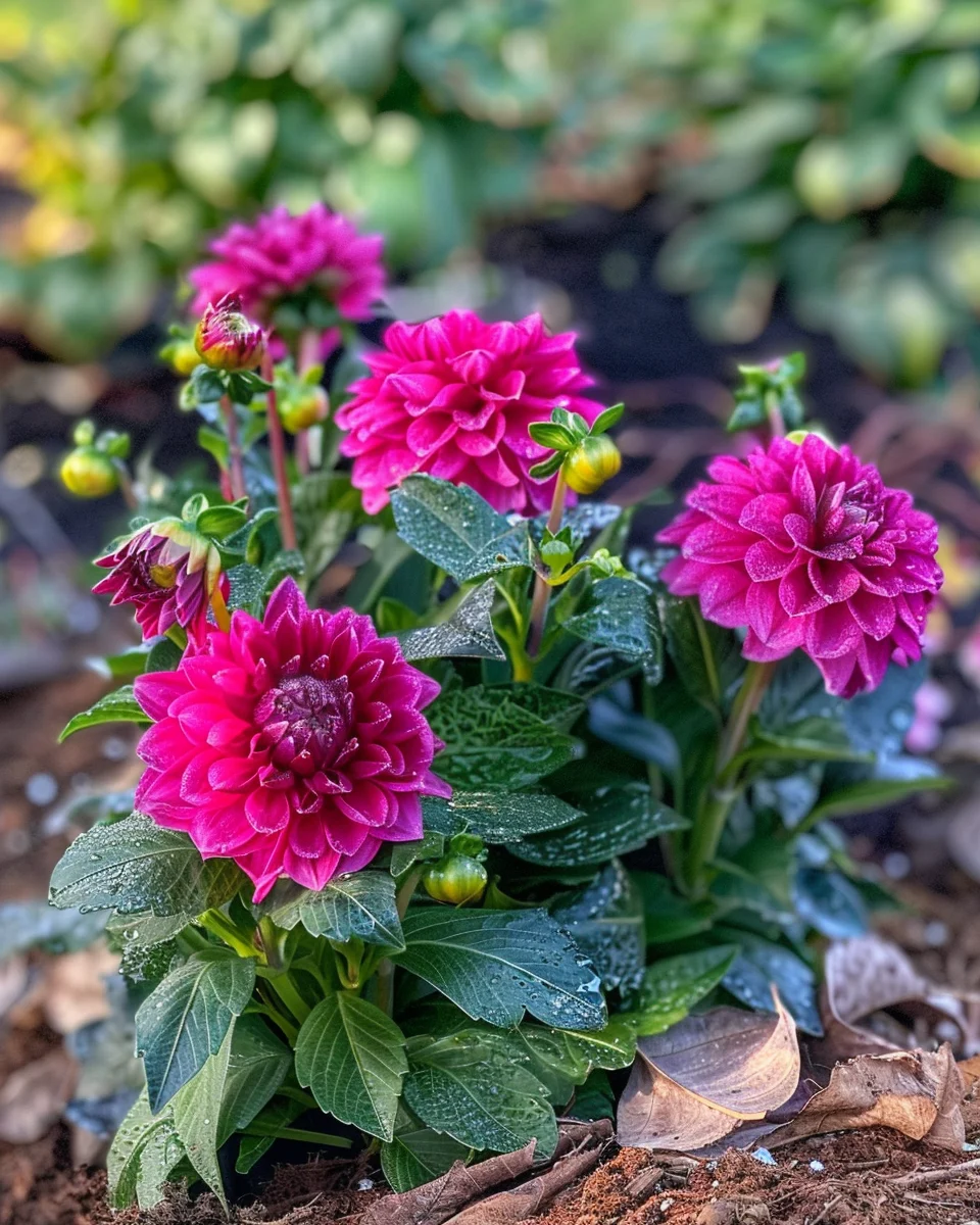 how to grow dahlias in containers