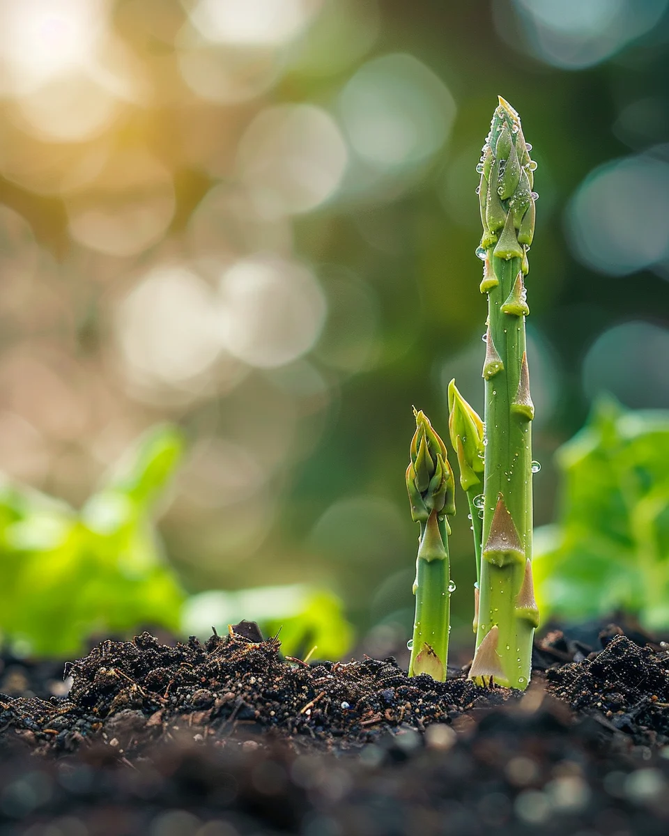 how to grow asparagus in raised beds