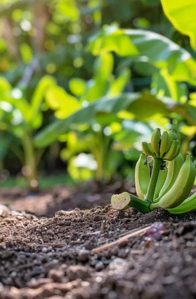 how to grow bananas in containers