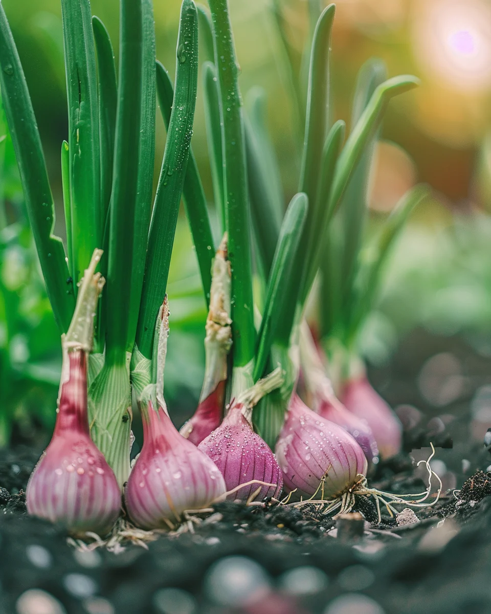 how to grow shallots from cloves