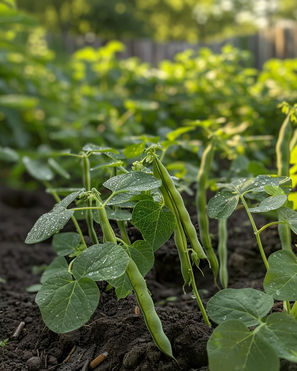 how to grow green beans on teepees