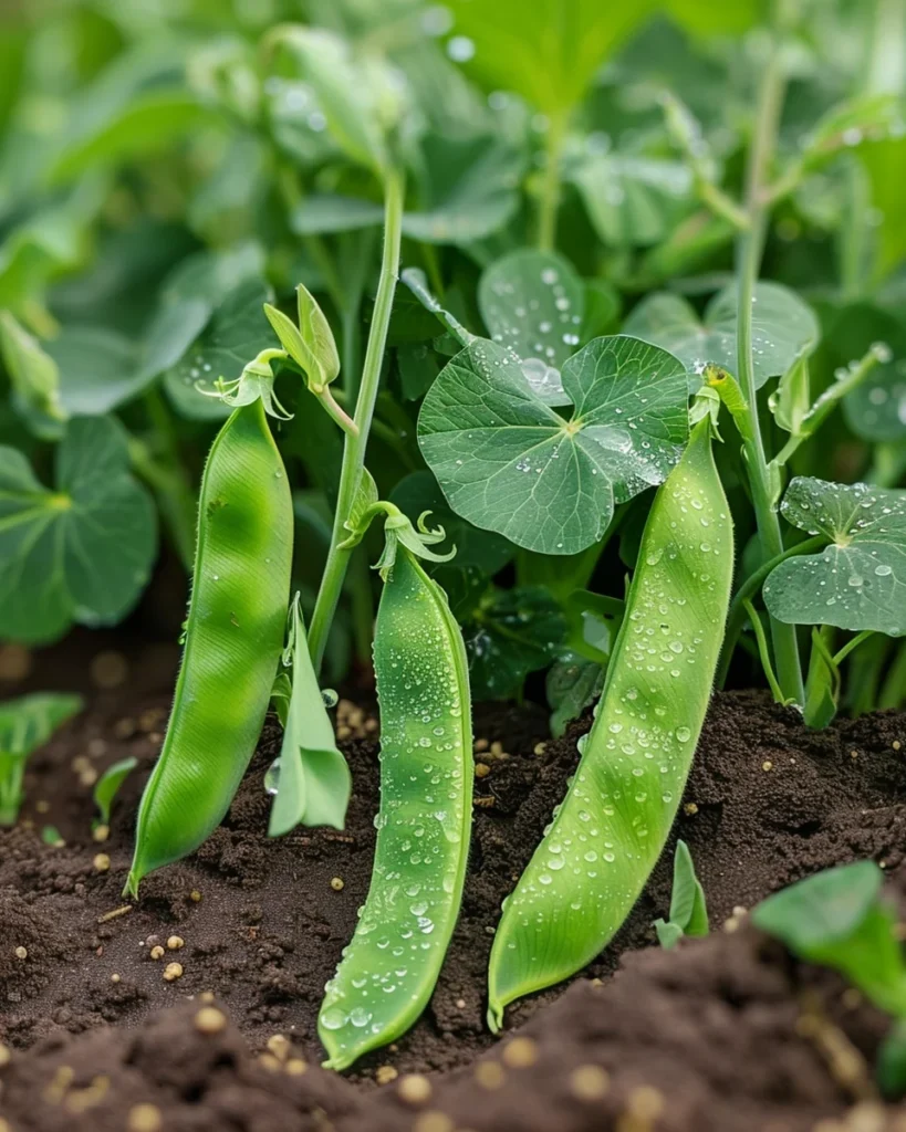 how to grow sugar snap peas in fall