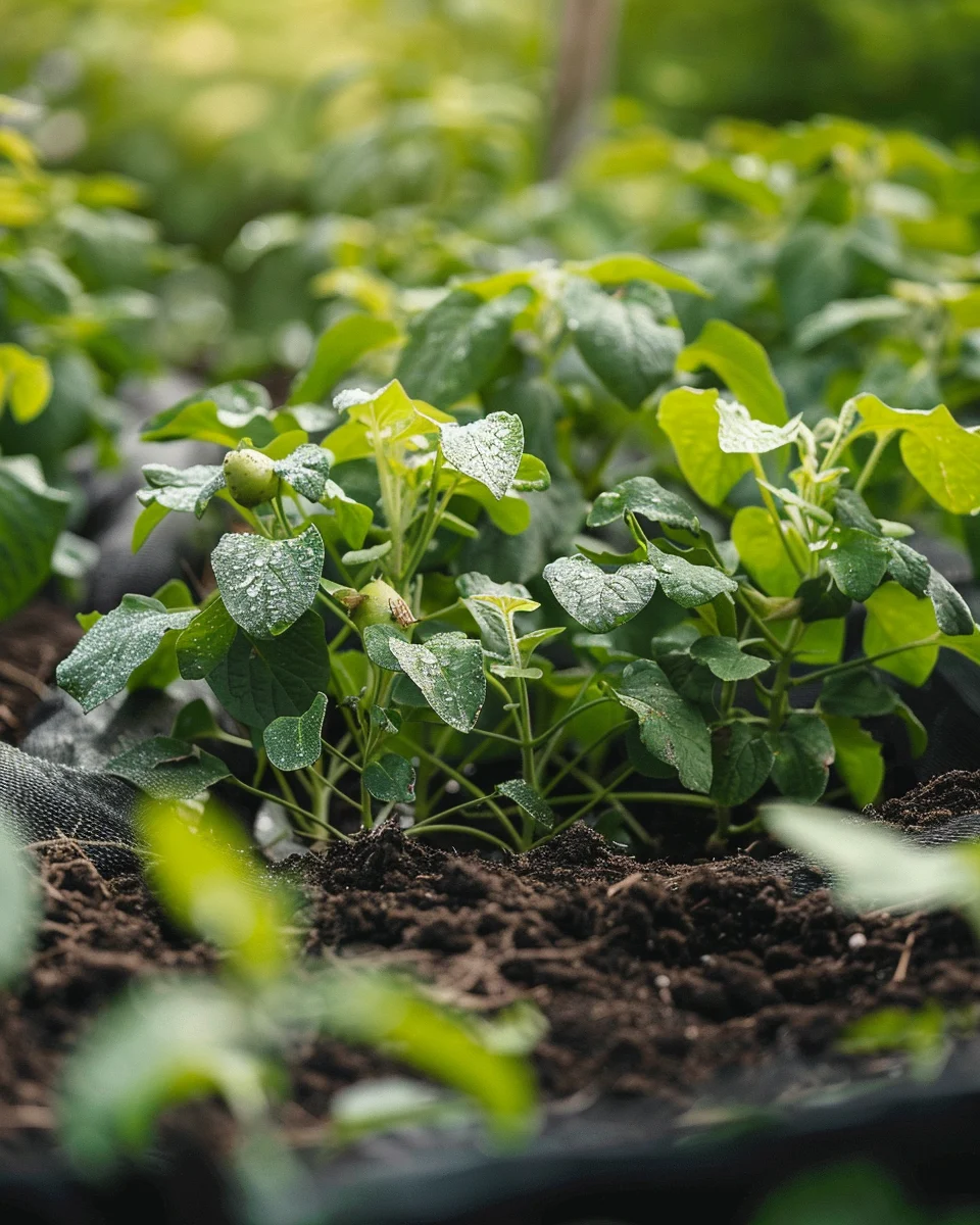 how to grow potatoes in grow bags