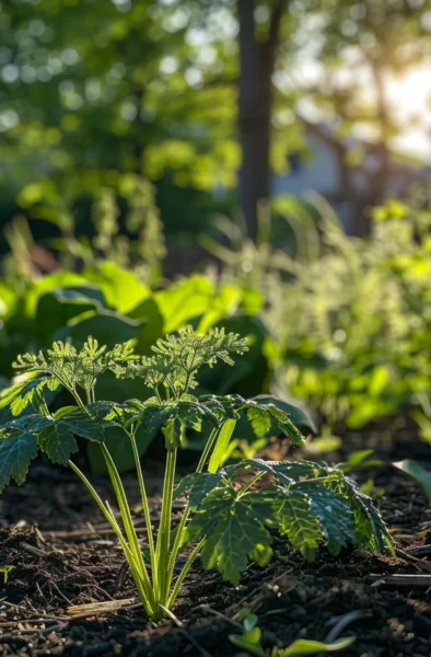 how to grow angelica in part shade