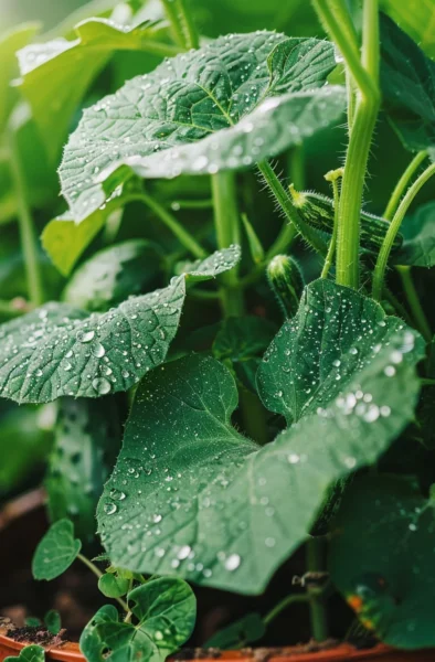 The Easiest Way to Grow Cucumbers Vertically in a Bucket