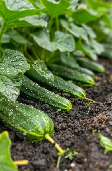 Cucumber Overload Plant in a Herringbone Pattern and Watch Them Multiply