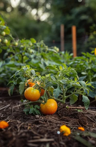 Tomatoes Love Marigolds and here’s the Surprising Reason Why