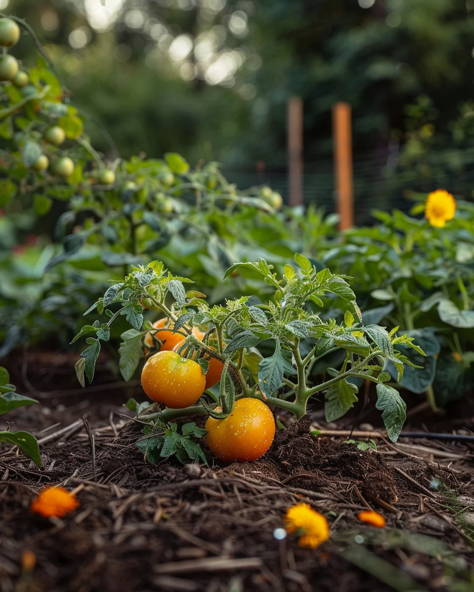 Tomatoes Love Marigolds and here's the Surprising Reason Why