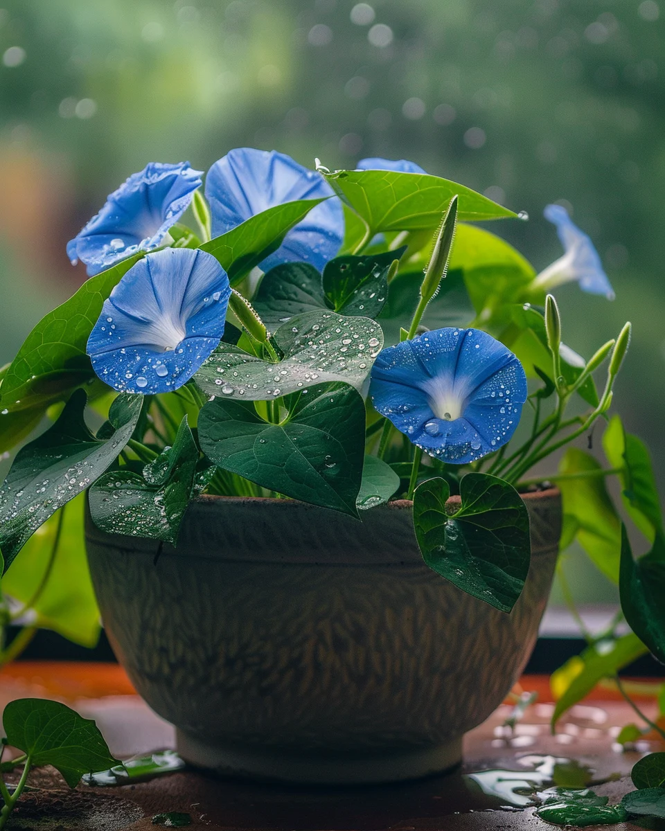 How to Grow Morning Glory in a Pot the Easiest Climber you'll Ever Plant