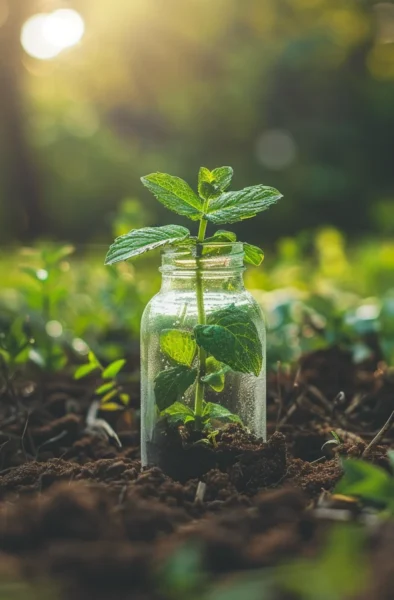 DIY Mint Garden How to Grow Fresh Mint in a Plastic Bottle